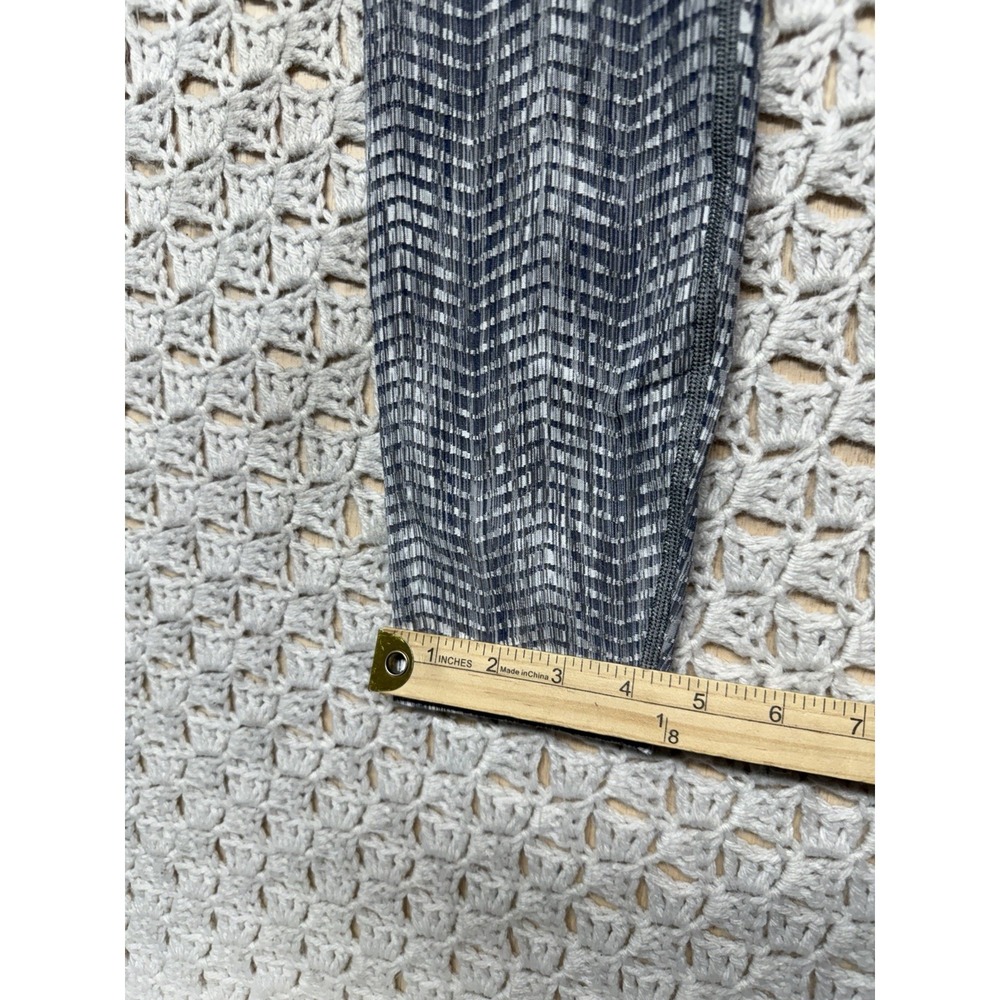 Lululemon Wunder Under Leggings Women Sz‎ 4 Gray Hi-Rise Tight Geometric Stretch - Picture 5 of 9